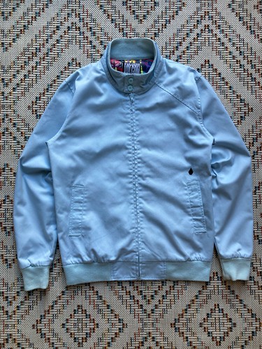 Volcom light blue harrington - volcom,