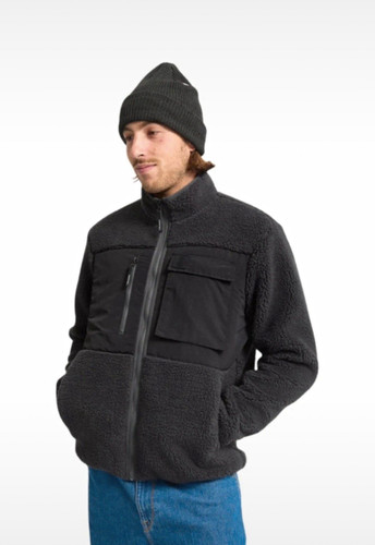 Volcom men black full - full, zip